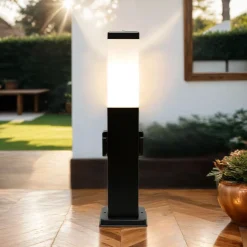 Wegeleuchten|Außenleuchten Antik*Easylight Steckdosenleuchte Bonn für Aussen