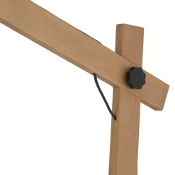 Lampen Aus Aller Welt|Holzlampen*TK Lighting Stehlampe 180 cm hoch E27 verstellbar Holz Metall