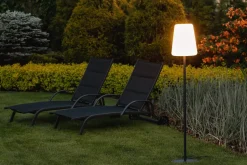 Metall Lampen|Wegeleuchten*Nowodvorski Stehlampe außen Stecker Kabel 147,5 cm IP44 E27 LOTTIE