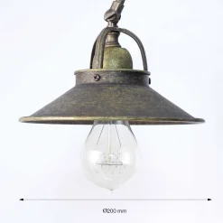 Giovanni Battista Stehlampe Bronze Antik aus Echt-Messing< Lampen Aus Aller Welt|Vintage Lampen