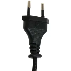 Lampen Aus Aller Welt|Stofflampen*Steinhauer Stehlampe Holz Leinen Schwarz Grau 153 cm E27 blendarm