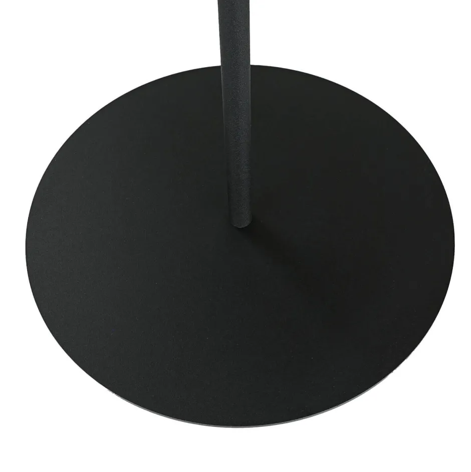 Moderne Lampen|Glaslampen*TK Lighting Stehlampe KALETE in Graphit 160cm Wohnzimmer Lampe