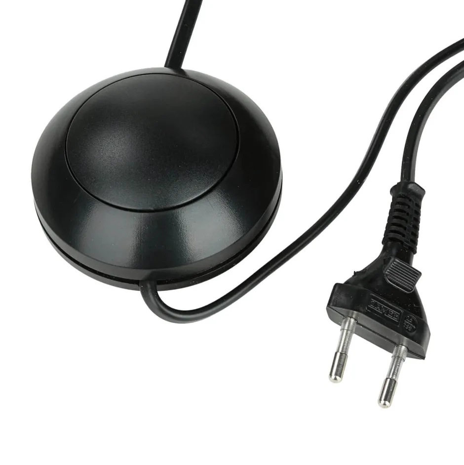 Moderne Lampen|Glaslampen*TK Lighting Stehlampe KALETE in Graphit 160cm Wohnzimmer Lampe