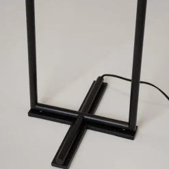 Led Lampen|Kugellampen*Maytoni Stehlampe LED Metall Glas 150 cm Schwarz Weiß 750 lm