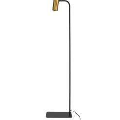 Metall Lampen|Messinglampen*Nowodvorski Stehlampe Messing Schirm 124cm Modern flexibel GU10