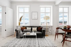 By Rydéns Stehlampe Metall 160 cm in Gold matt E27 Modern Design< Wohnzimmerlampen|Metall Lampen