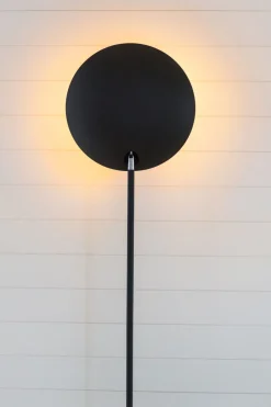 Wohnzimmerlampen|Metall Lampen*By Rydéns Stehlampe Metall 171 cm in Schwarz Gold E27 ANJA