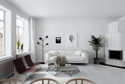 Wohnzimmerlampen|Metall Lampen*By Rydéns Stehlampe Metall Glas 175,5 cm hoch in Schwarz Gold G9