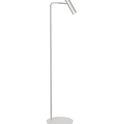 Luminex Stehlampe Metall GU10 verstellbar 159 cm in Grau Chrom< Metall Lampen|Stehlampen
