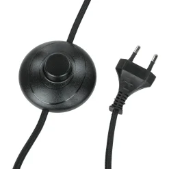 Nowodvorski Stehlampe Rauchglas 160 cm E27 Kugelschirm Schwarz Grau< Glaslampen|Moderne Lampen