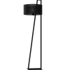 Stehlampen|Wohnzimmerlampen*Luminex Stehlampe Schwarz Metall 150 cm niedrig E27 Modern