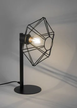 Sigma Stehlampe Schwarz Metall Draht H:160 cm E27 dekorativ< Vintage Lampen|Designerlampen