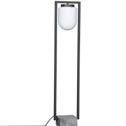 Metall Lampen|Wegeleuchten*By Rydéns Stehlampe Terrasse 120 cm E27 IP44 Marmor Fuß mit Kabel