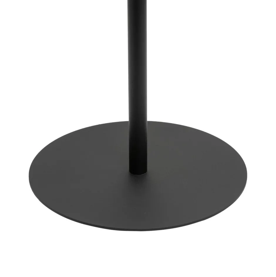 TK Lighting Stehleuchte 158 cm Metall Jute Schwarz Braun E27 Modern< Bürolampen|Stehlampen