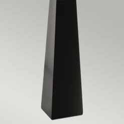 Elstead Stehleuchte 181 cm Schwarz Weiß E27 Metall Stoff Modern< Designerlampen|Stofflampen