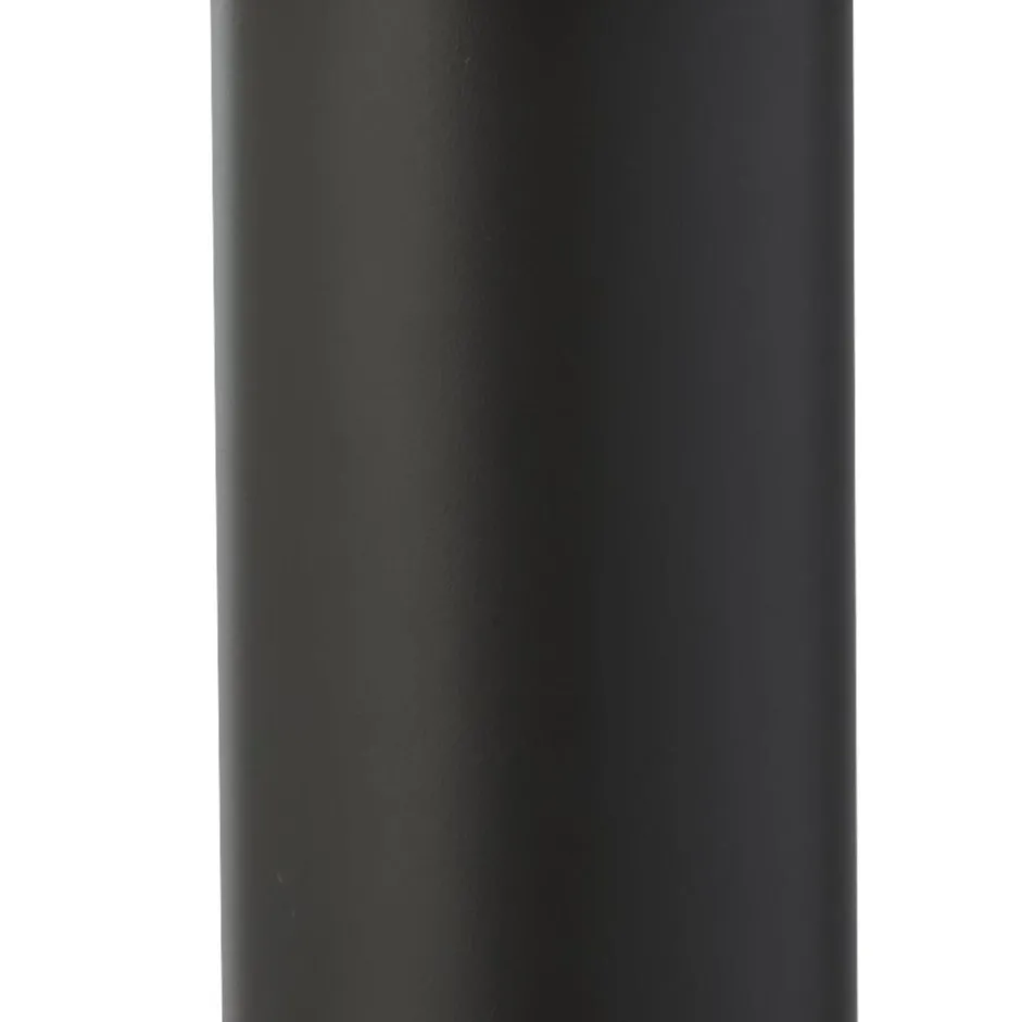 Metall Lampen|Vintage Lampen*Searchlight Stehleuchte außen IP44 73 cm E27 Schwarz Alu Glas Garten