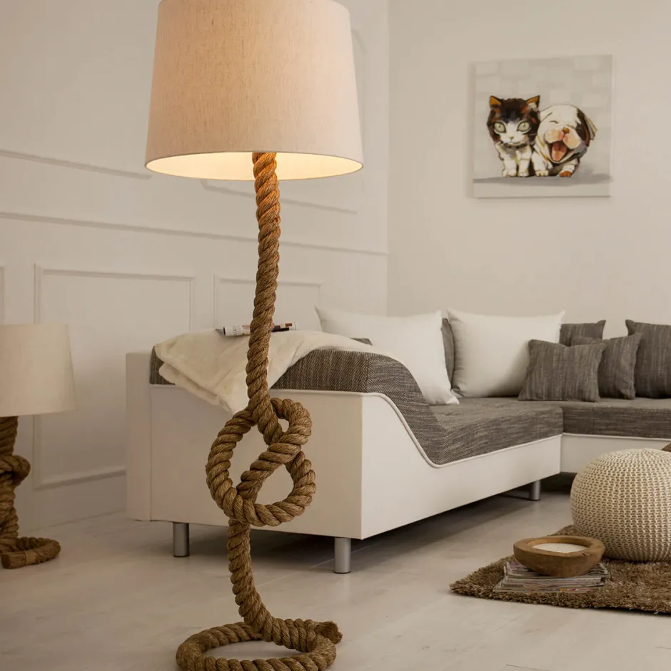 Invicta Interior Stehleuchte 160cm Modern kunstvoll maritim Design< Designerlampen|Moderne Lampen