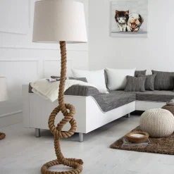 Invicta Interior Stehleuchte 160cm Modern kunstvoll maritim Design< Designerlampen|Moderne Lampen