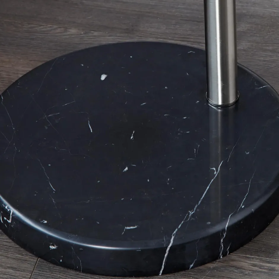 Invicta Interior Stehleuchte Ø34cm Retro elegant verstellbar Chrom< Kugellampen|Retro Lampen