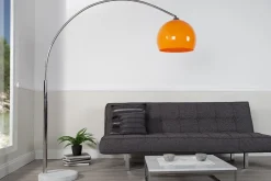 Invicta Interior Stehleuchte Ø40cm Retro elegant gebogen< Designerlampen|Retro Lampen