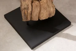 Invicta Interior Stehleuchte Holz Stoff Weiß blendarm 177 cm E27 Lesen< Bürolampen|Stofflampen