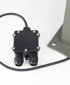 SU-MA Stehleuchte IP65 Aluminium Glas Grau 90 cm GU10 Außen< Wegeleuchten|Metall Lampen