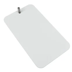 Nowodvorski Stehleuchte klein 120 cm verstellbarer Schirm Weiß GU10< Stofflampen|Metall Lampen