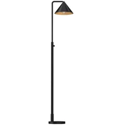 Metall Lampen|Stehlampen*Elstead Stehleuchte klein Dimmer Schalter 148,8 cm Schwarz E27 Modern