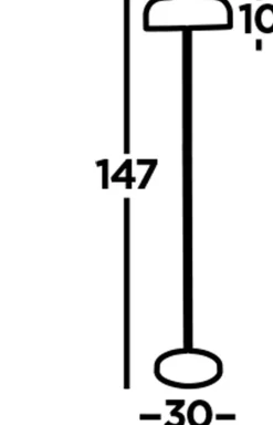 Searchlight Stehleuchte LED Dimmer mit Touch Funktion 3000 K 230 lm< Led Lampen|Bürolampen