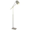 Wandleuchten|Bürolampen*Searchlight Stehleuchte Marmor Sockel 149 cm Grau verstellbar Metall