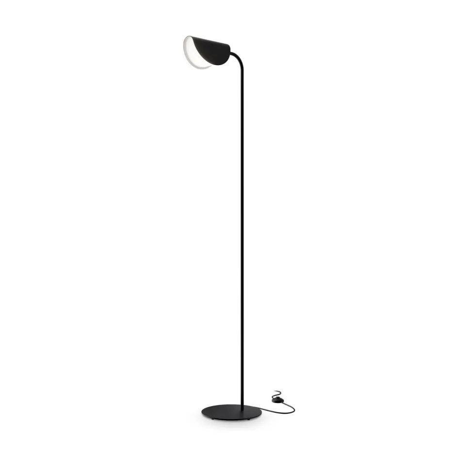 Maytoni Stehleuchte Metall G9 140 cm Schwarz Modern NINA< Designerlampen|Stehlampen