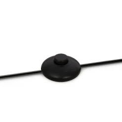 Glaslampen|Stehlampen*Maytoni Stehleuchte Metall Glas E14 139 cm hoch Schwarz Weiß