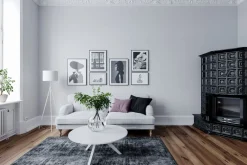 Wohnzimmerlampen|Retro Lampen*By Rydéns Stehleuchte Metall Stoff 145 cm hoch Tripod Weiß E27