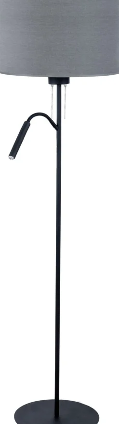 Nowodvorski Stehleuchte mit Lesearm 168 cm E27 + G9 Stoff Metall< Stofflampen|Moderne Lampen