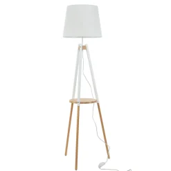 TK Lighting Stehleuchte VAIO Weiß Holz Dreibein skandinavisch< Lampen Aus Aller Welt|Moderne Lampen