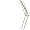 Wandleuchten|Bürolampen*Searchlight Stehleuchte verstellbar H: max. 170 cm Metall Creme E27