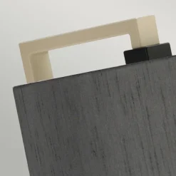 Elstead Stehleuchte Wohnzimmer 161 cm Modern Grau Creme< Moderne Lampen|Stehlampen