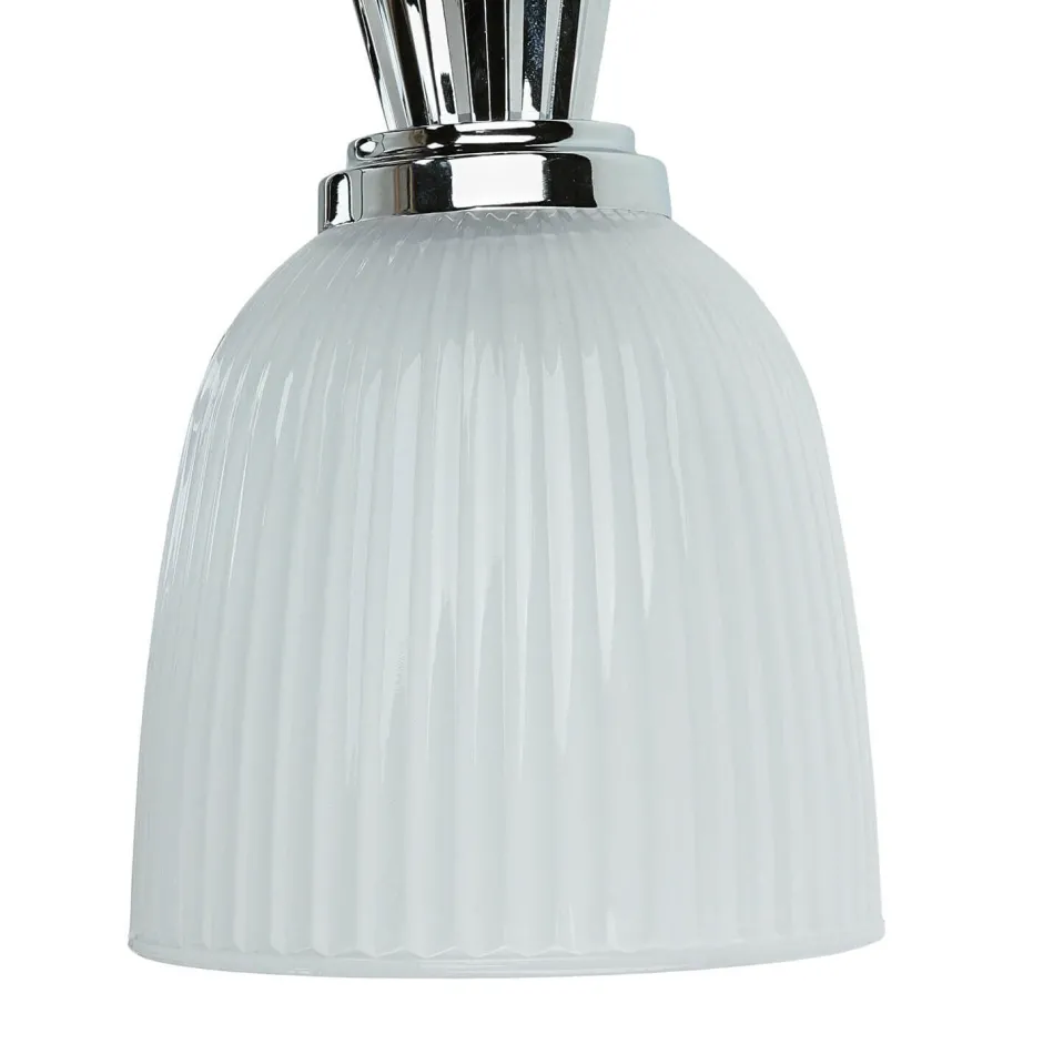 Elstead Stilvolle Badleuchte mit LED IP44 Riffelglas COSTILLA< Wandleuchten|Küchenlampen