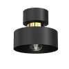 Luminex Stilvolle Deckenlampe in Schwarz Gold Ø20,5 cm E27 Loft< Deckenleuchten|Badezimmer Lampe