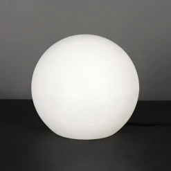 Nowodvorski Stilvolle Gartenlampe Weiß runder Schirm Ø30cm< Kugellampen