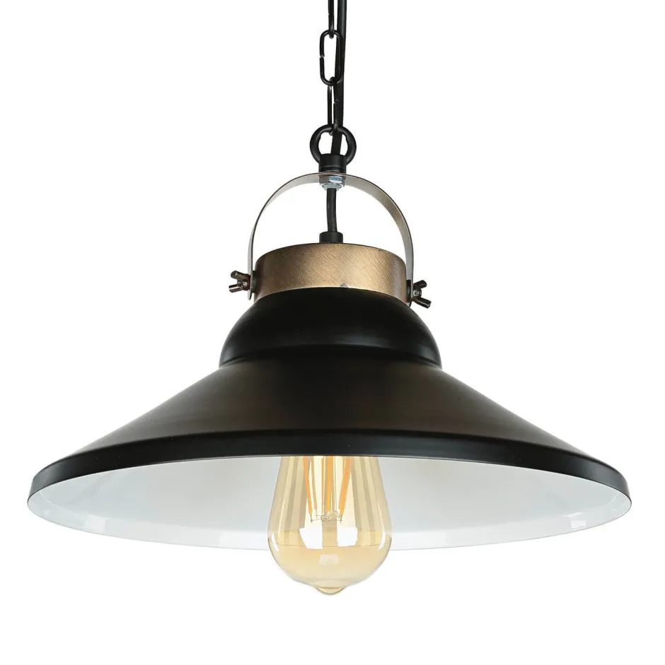 Luminex Stilvolle Hängeleuchte IRON in Schwarz< Hängelampen|Esszimmer Lampen
