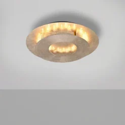 Paul Neuhaus Stilvolle LED Deckenleuchte schwenkbar 6 W in Blattgold< Deckenleuchten|Flurlampen