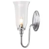 Wandleuchten|Badezimmer Lampe*Elstead Stilvolle Messinglampe Bad mit LED in Chrom IP44