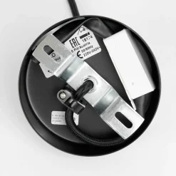 Hängelampen|Industrie Lampen*Eglo Stilvolle Pendelleuchte Schwarz Kupfer Ø37cm TRURO