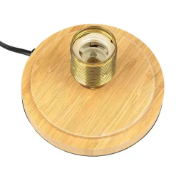 Metall Lampen|Glaslampen*Invicta Interior Stilvolle Tischlampe Bauhaus rund 20cm Edison Lampe