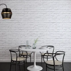 Belis Stilvolle Wandleuchte Metall Schwarz Gold H:25 cm E27< Küchenlampen|Metall Lampen