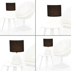 Easylight Stoff Lampenschirm mit Klettverschluss Adapter E14 E27< Lampenschirme