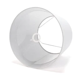 Lampenschirme*Duolla Stoff Lampenschirm Stehlampe Grau E27 WILLOW