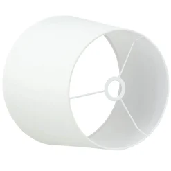 Duolla Stoff Lampenschirm Weiß Hängelampe für E27< Lampenschirme