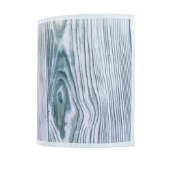 Wandleuchten|Flurlampen*Easylight Stoff Wandlampe ALICE Lila Holz Optik Loft Design E27